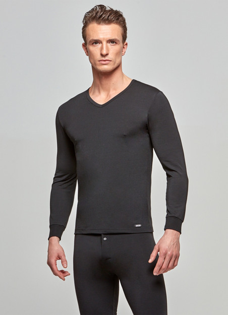 t-shirt thermo à manches longues homme
