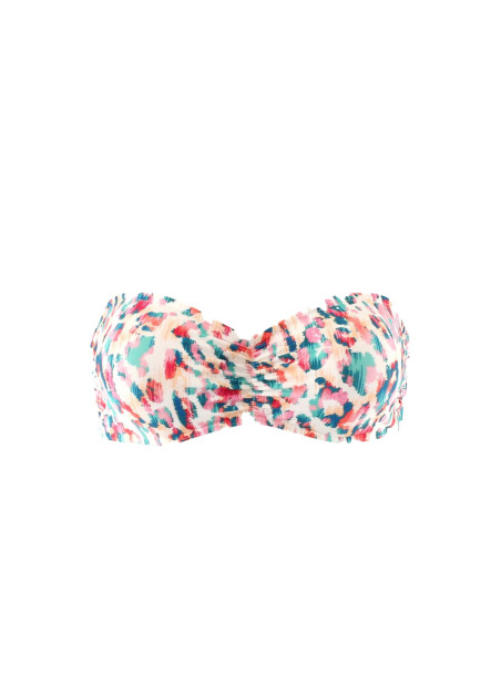 haut de maillot de bain blanc