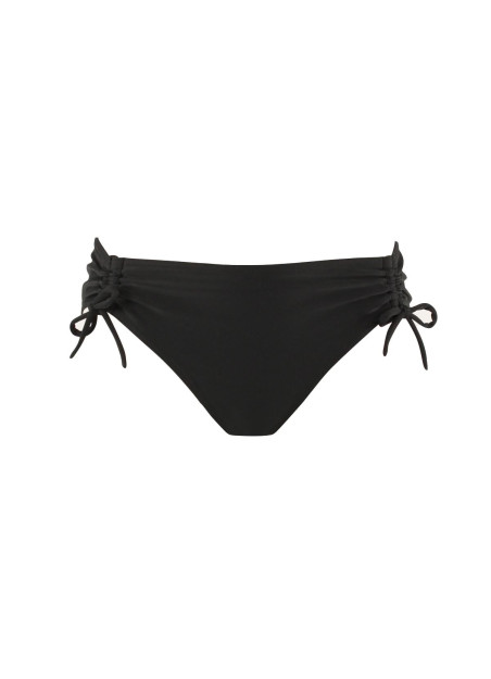 Bas de maillot de bain boxer réglable noir - Amélia