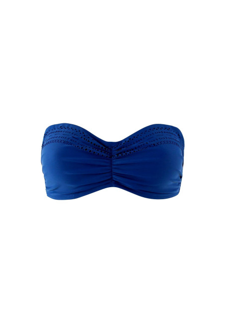 haut de maillot de bain bleu