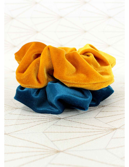chouchous jaune et bleu