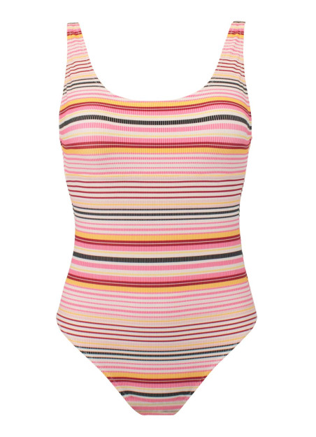 maillot de bain à rayures