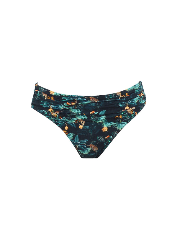 Maillot de bain drapée grande taille