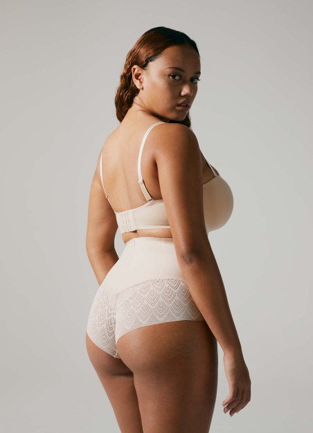 Culotte haute beige - Shapewear