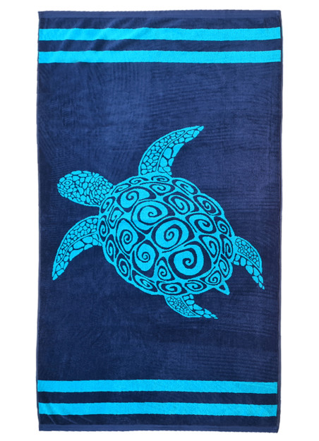 Serviette de plage marine - Pavlos