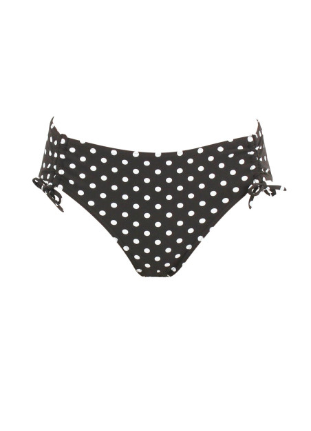 Bas de bain boxer réglable à pois