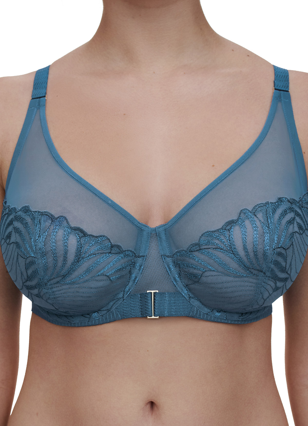 Soutien-gorge Chantelle Fascination 100B - Armature, Corbeille, Strass Swarovski, Neuf Avec étiquettes