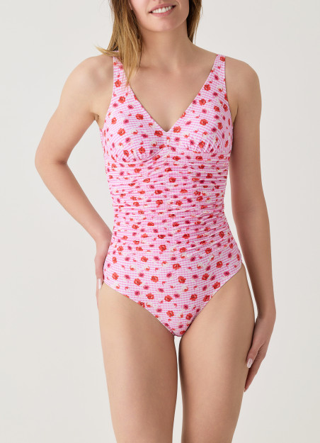Maillot de bain 1 pièce drapé