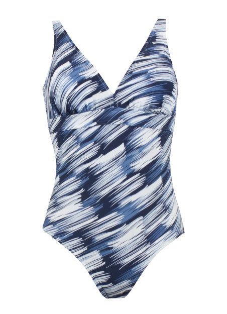 maillot de bain imprimé marine