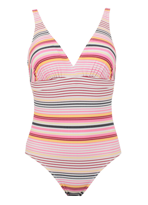maillot rayure 1 pièce