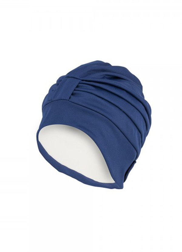 Bonnet de bain turban Marine