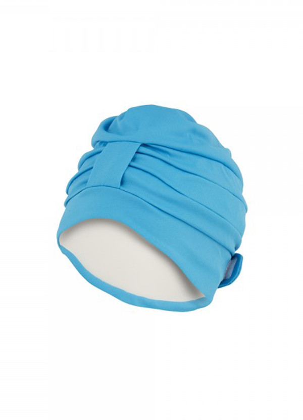 Bonnet de bain turban Bleu Turquoise
