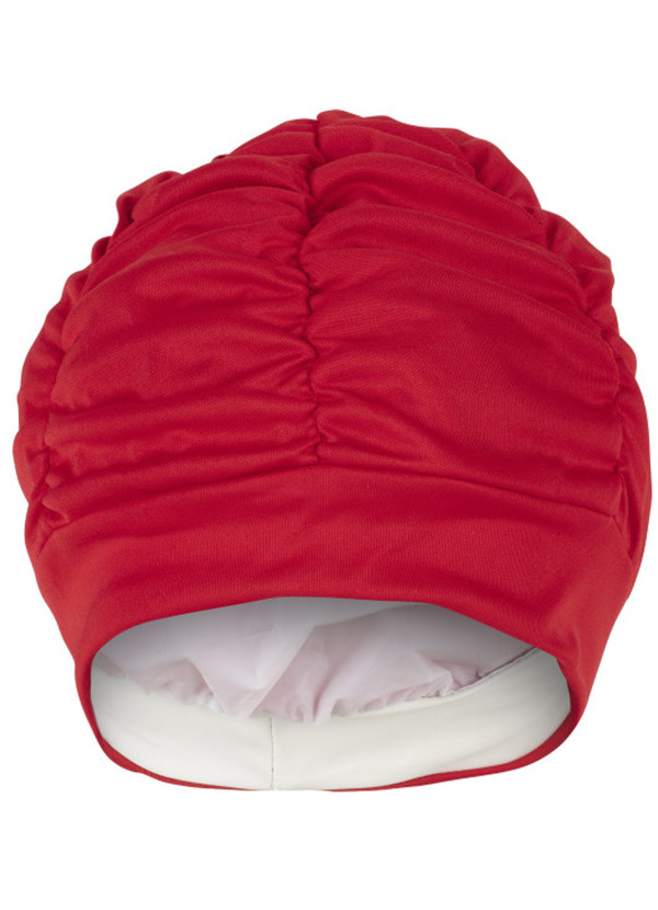 Bonnet de bain drapé - Rouge