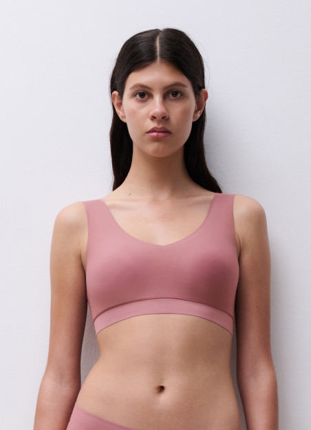 Brassière à coques rose des bois - Soft Stretch