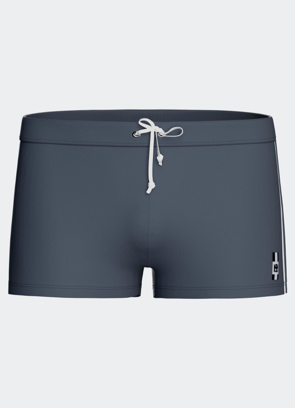 Boxer de bain gris homme