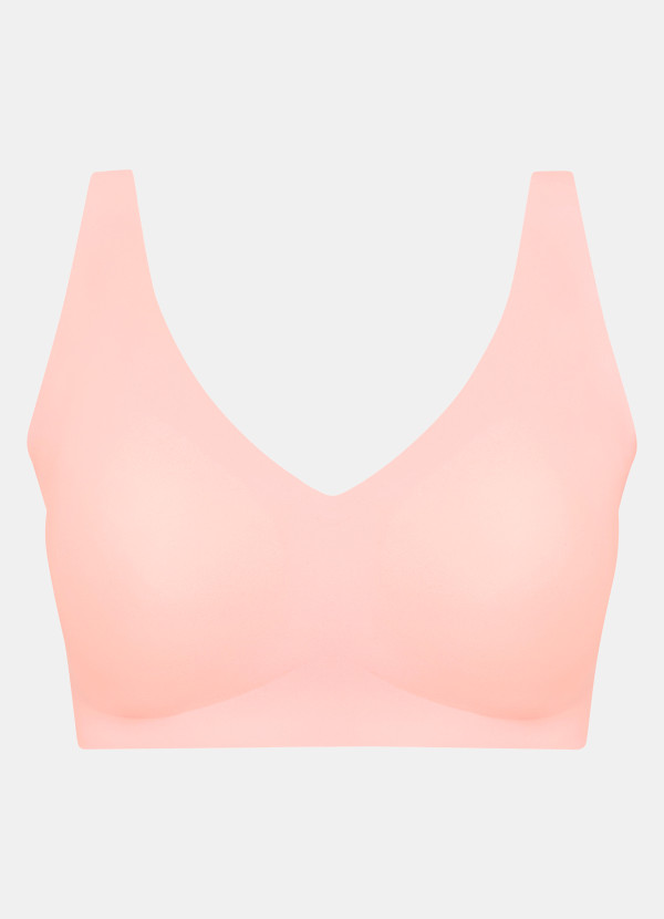 Soutien-gorge sans armature plongeant fluor...