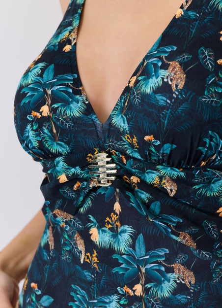 maillot 1 pièce jungle bijoux