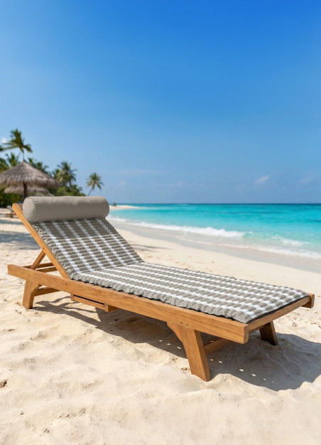 Matelas de plage taupe - Bahia