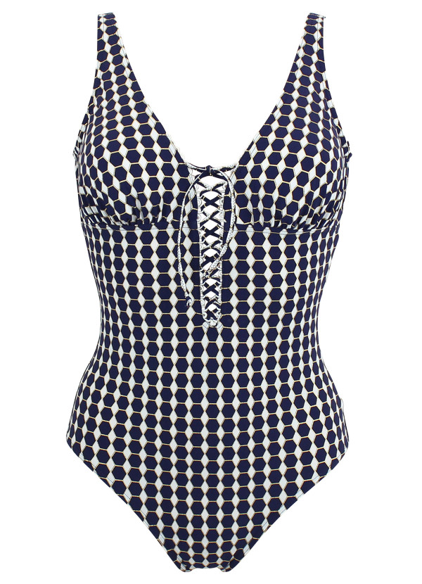 maillot de bain 1 pièce emboitant brillant