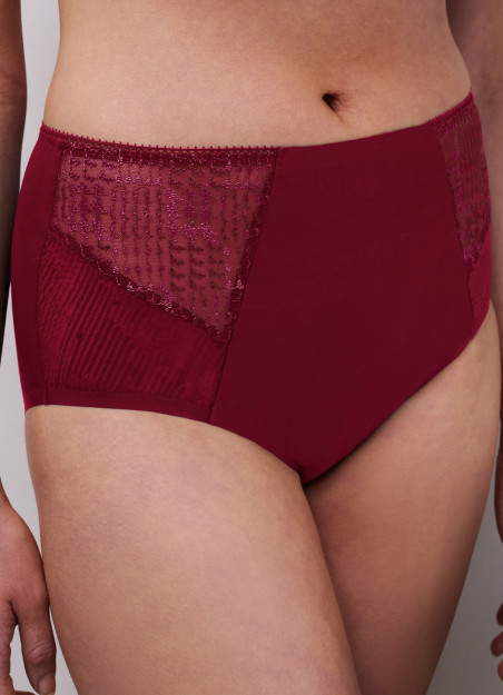 Culotte haute maintien framboise - Intrigue
