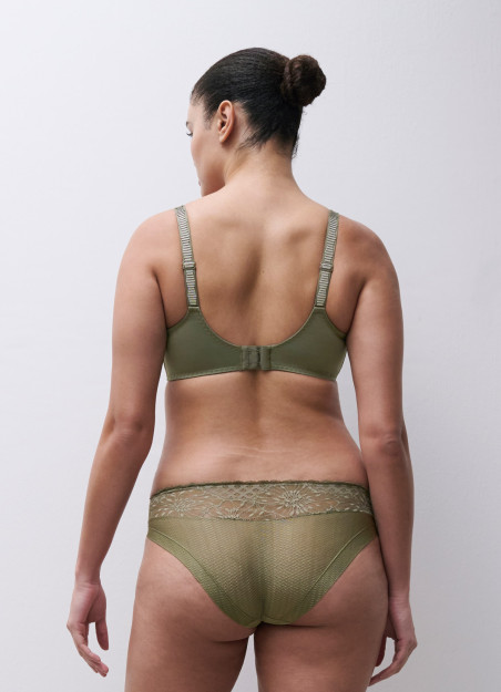 Soutien-gorge sans armatures kaki - Sublime