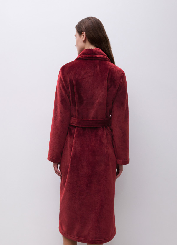 Peignoir marron -  Teddy