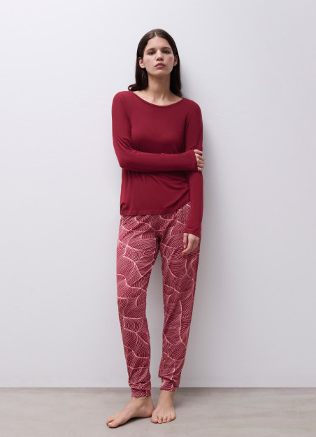 T-shirt manches longues marron - Yara