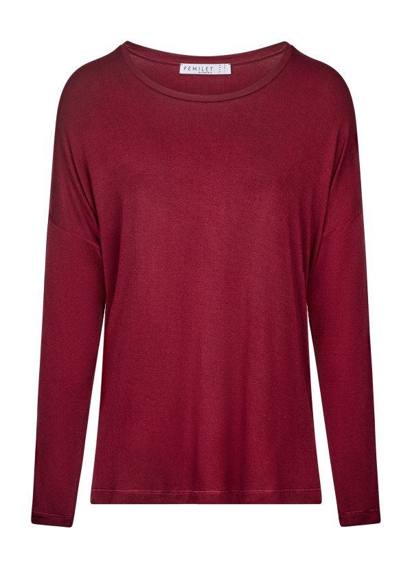 T-shirt manches longues marron - Yara