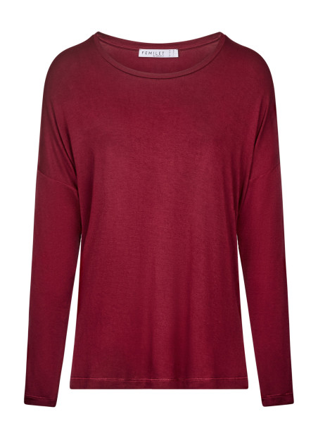 T-shirt manches longues marron - Yara