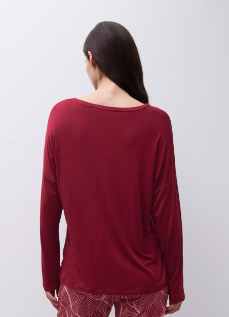 T-shirt manches longues marron - Yara