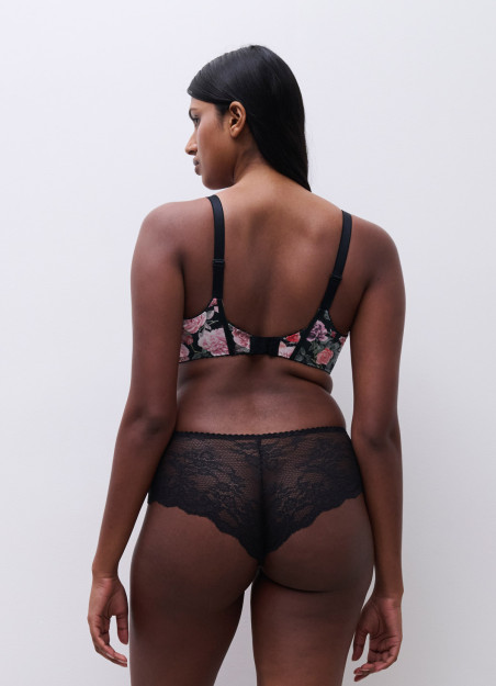 Soutien-gorge à armatures fleur sexy