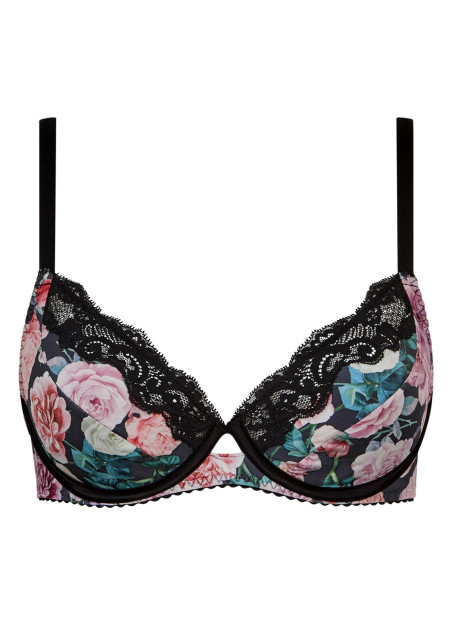 Soutien-gorge à armatures fleur sexy