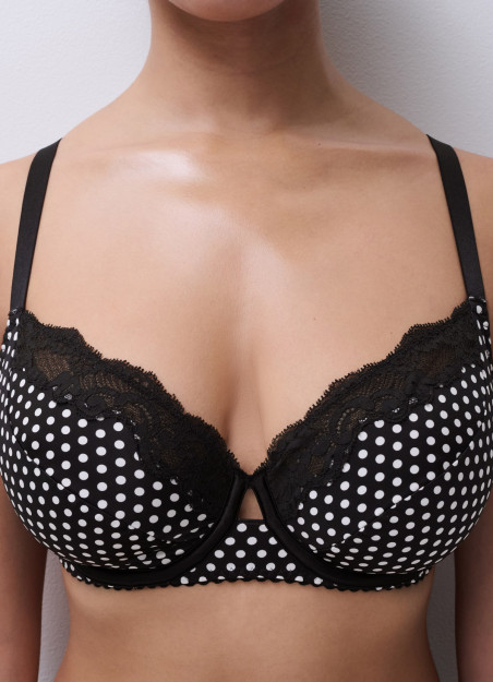 Soutien-gorge à armatures à pois - Gloss