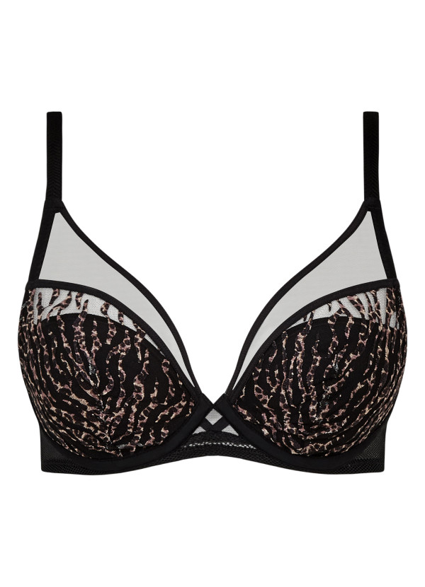 Soutien-gorge coques léopard - Electra
