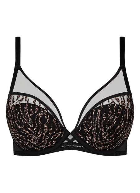 Soutien-gorge coques léopard - Electra