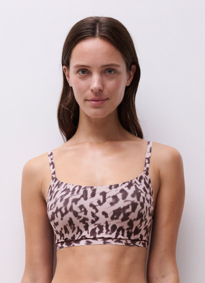 Brassière réglable panthère- Soft Stretch