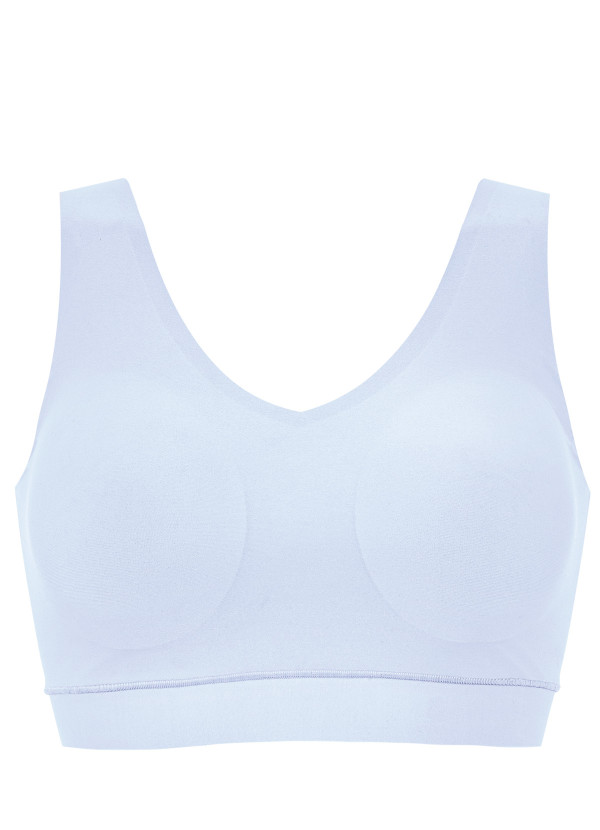 brassiere sans armatures bleu