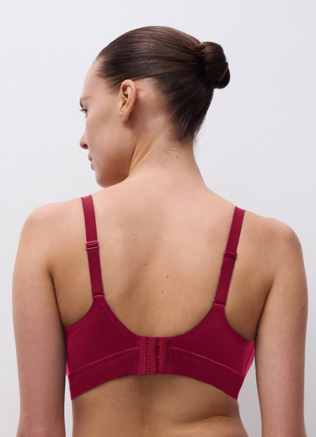 Soutien-gorge sans armatures framboise - Intrigue