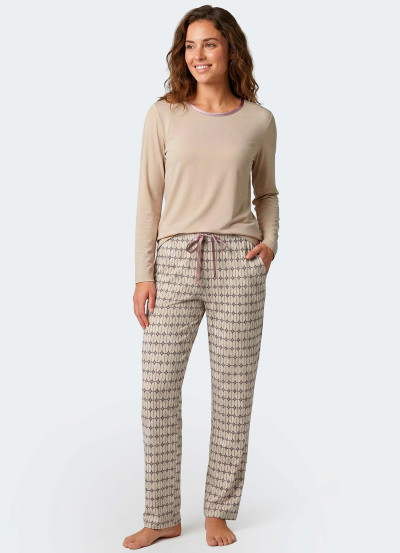 Pyjama imprimé femme