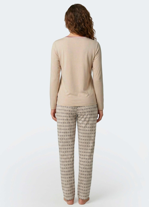 Pyjama imprimé femme