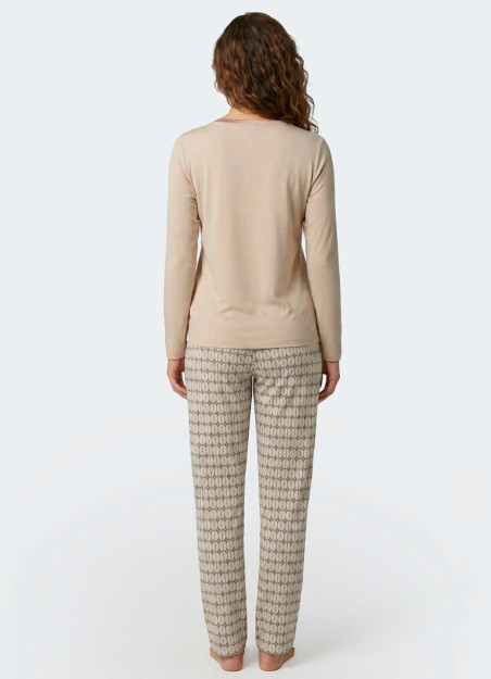 Pyjama imprimé femme