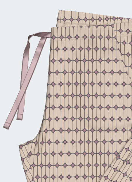 Pyjama imprimé femme