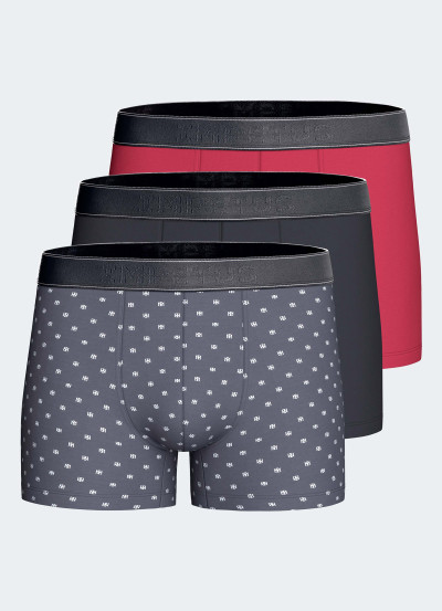 pack 3 boxers coton homme