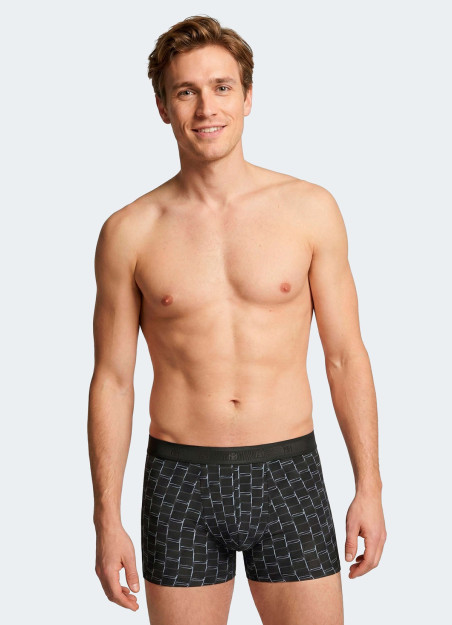 Boxer imprimé en Coton