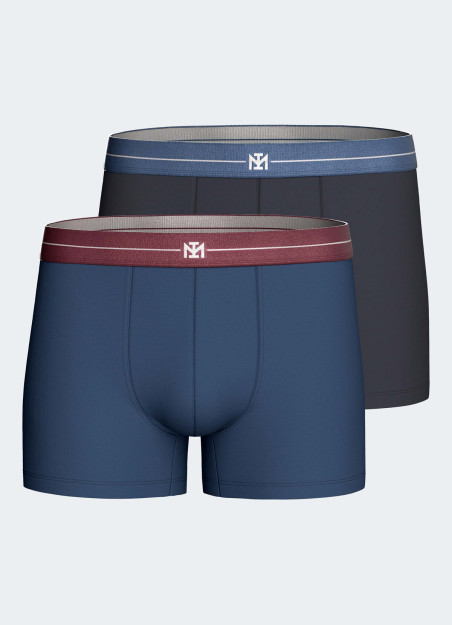 Pack de 2 boxers en coton