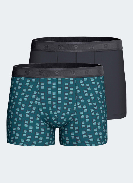 Pack de 2 Boxers en coton