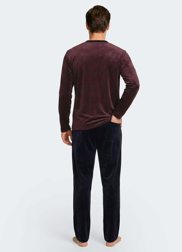 Pyjama en coton velours