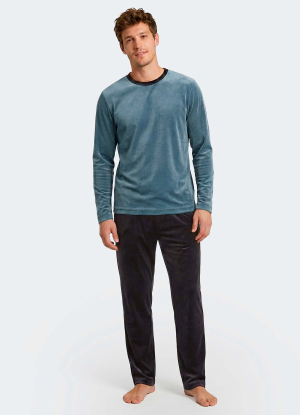 Pyjama en coton velours