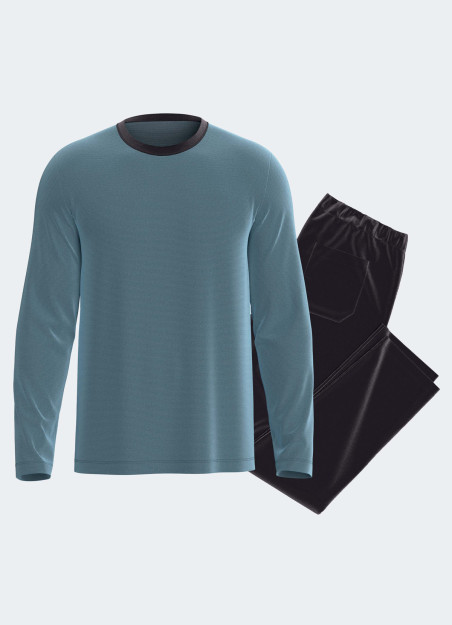 Pyjama en coton velours