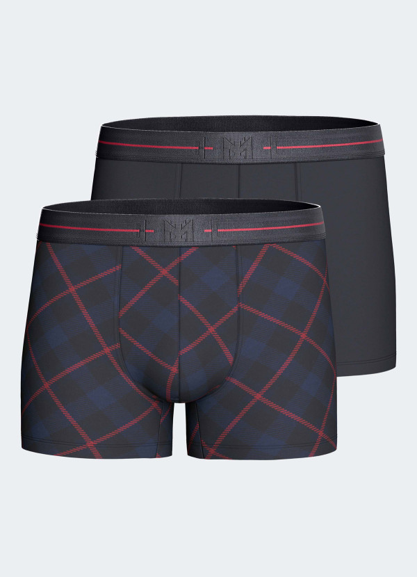 Pack de 2 Boxers en coton noel